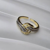 18k Gold plated zirconia