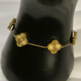 Best selling 18k Gold  Clover Bracelet Stack