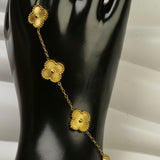 Best selling 18k Gold  Clover Bracelet Stack