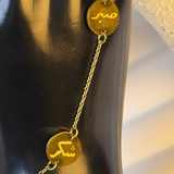 Sabr, Shukr, & Tawakkul" Islamic bracelet, typically made of stainless steel