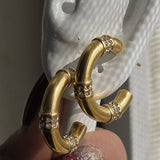 Zarcon Gold Plated Earrings