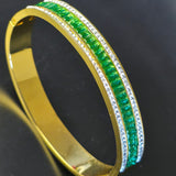 Emerald Green Zarcon Handcuff